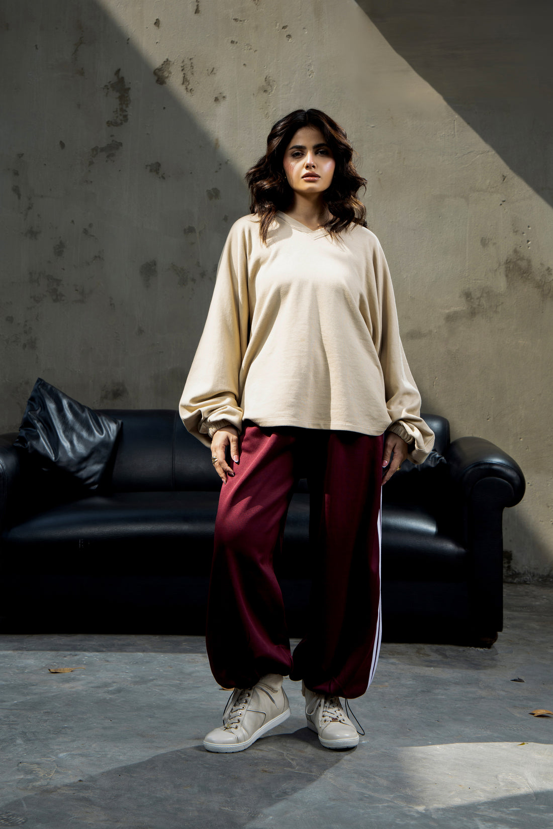 Carlo Sweatshirt Nude