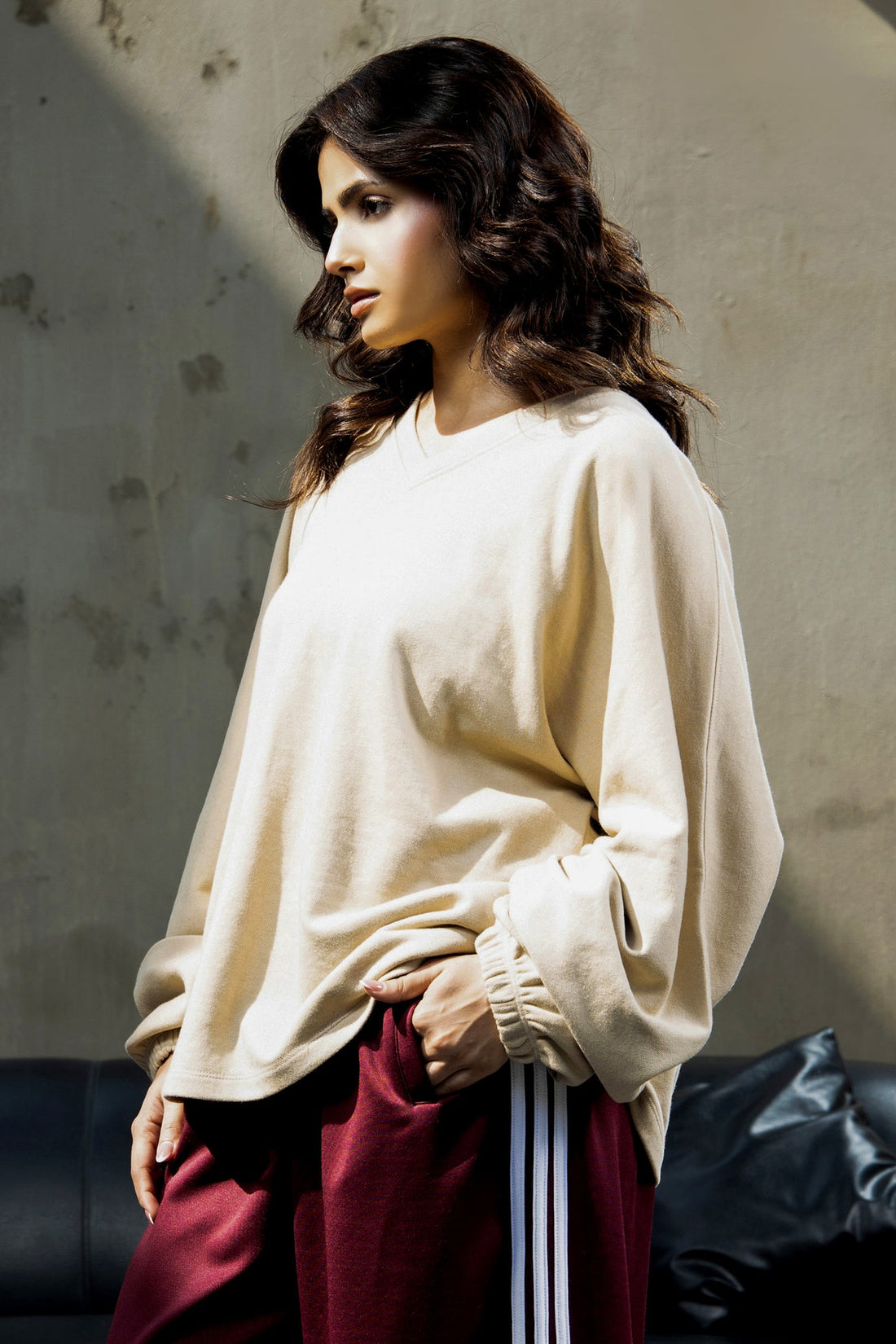 Carlo Sweatshirt Nude