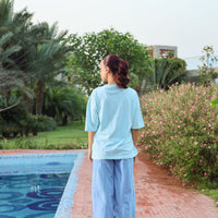 Cotton Candy Tee Ice Blue