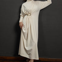 Kimora Long dress Cream