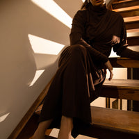 Kimora Long dress Brown