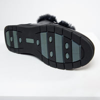 Brussels Glide fur boots Grey