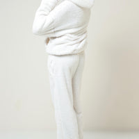 Cozy Bear Hoodie White