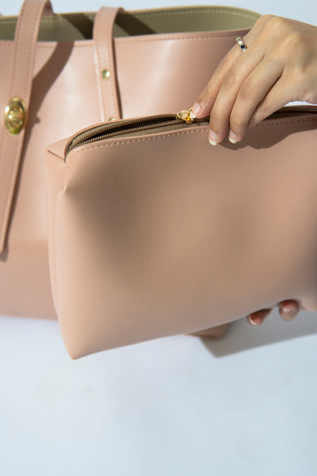 Lyon Tote Bag Pink