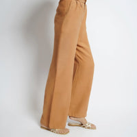 Belbes Flared Pants Tan