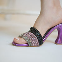 Lugano Heels Magenta