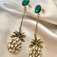 ananas earrings