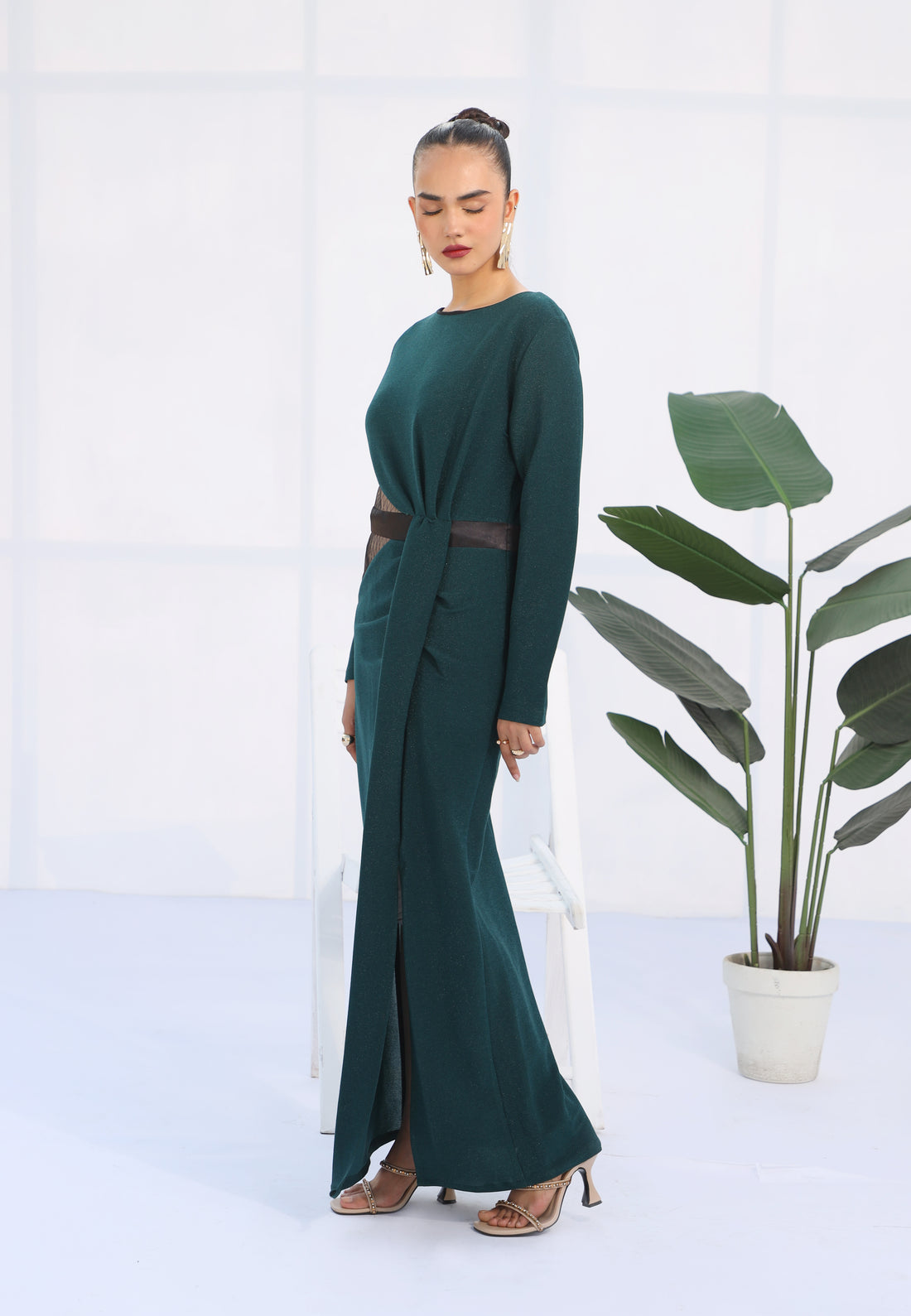 Gladious Maxi Dress green