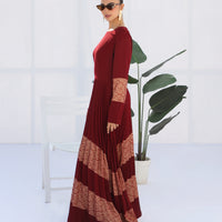 Alice Maxi Dress Maroon