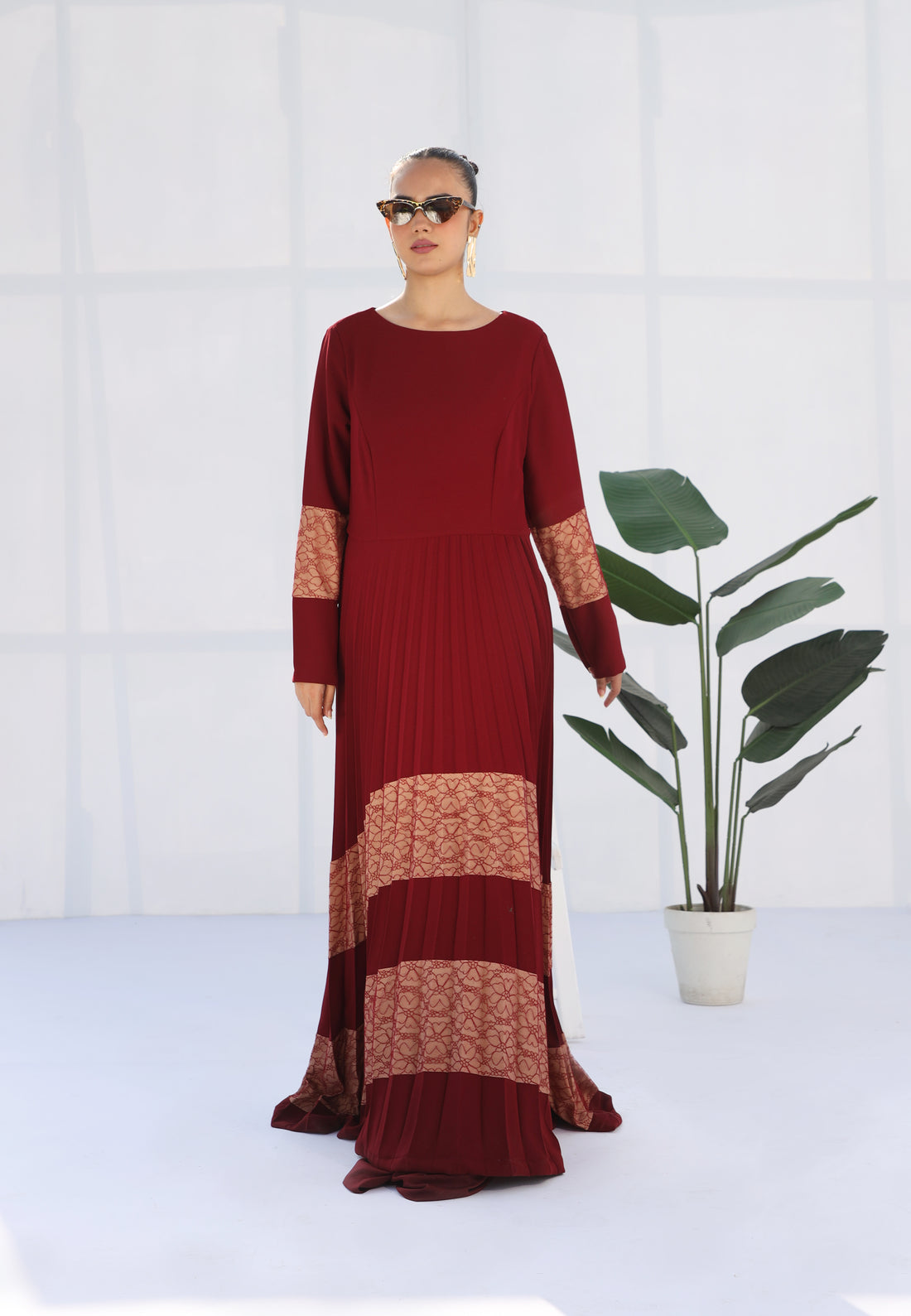 Alice Maxi Dress Maroon