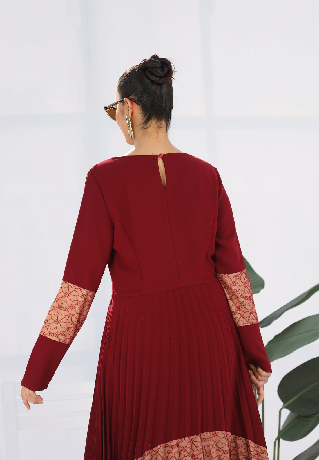 Alice Maxi Dress Maroon