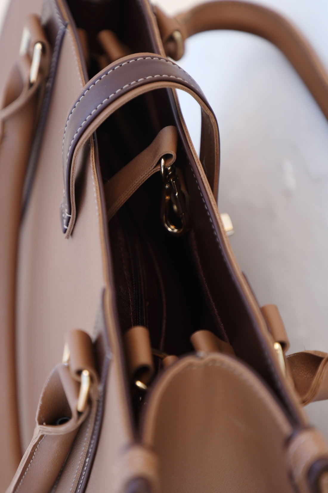 Tokyo Tote Bag Brown