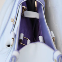 Tokyo Tote Bag White n Lilac