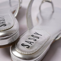 Palermo Jewel Thong Silver