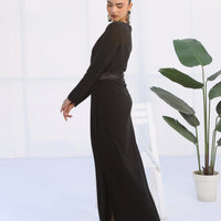 Gladious maxi dress black