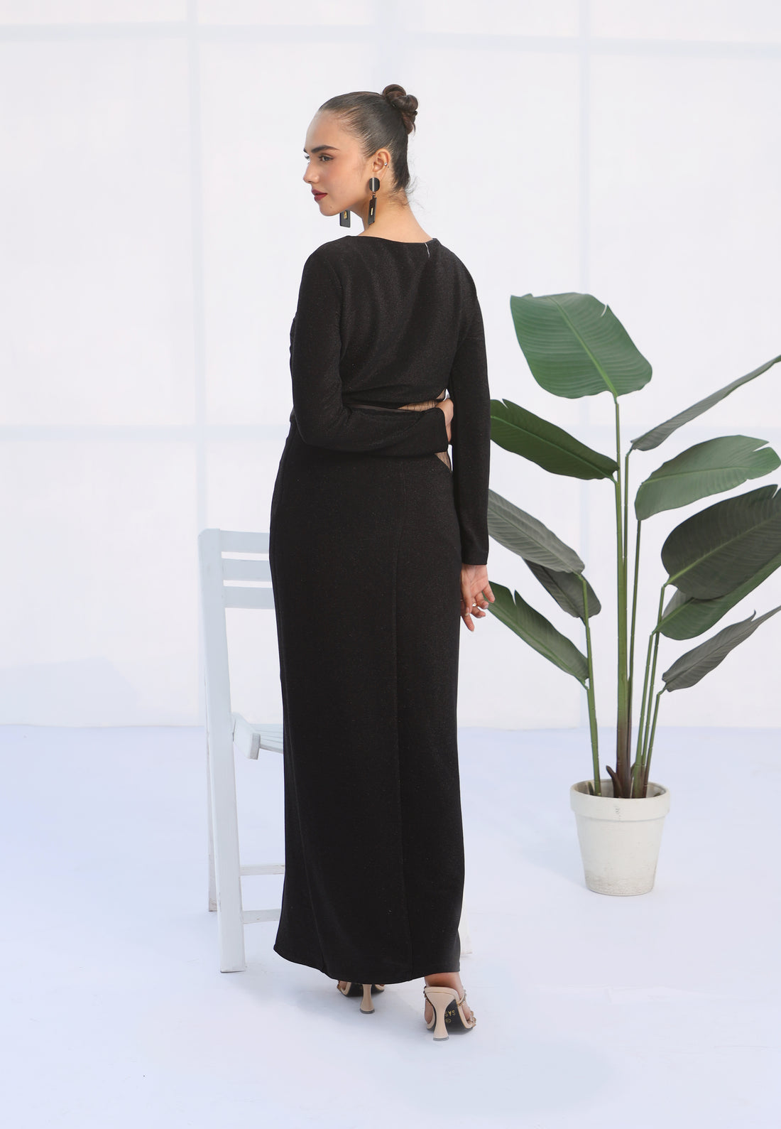 Gladious maxi dress black
