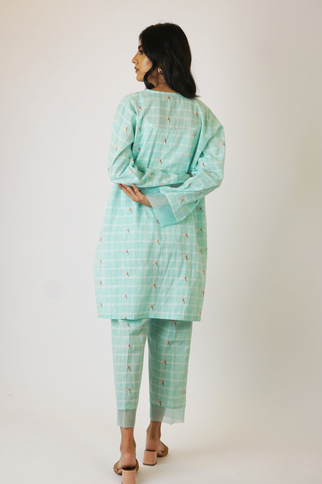 Crescent Embroidered 2 Pc