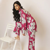 Berry haze matching set