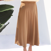 TwirlTide Skirt Tan