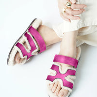 LUNA Slides Fuchsia
