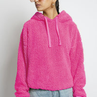 Cozy Bear Hoodie Fuchsia