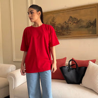 Mexico over sized Tee Red