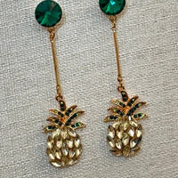 ananas earrings