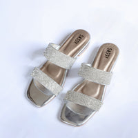 Marbella Slides Silver