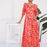 Floral Fantasy Maxi Dress