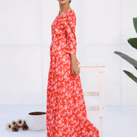 Floral Fantasy Maxi Dress