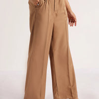 Belbes Flared Pants Biscuit