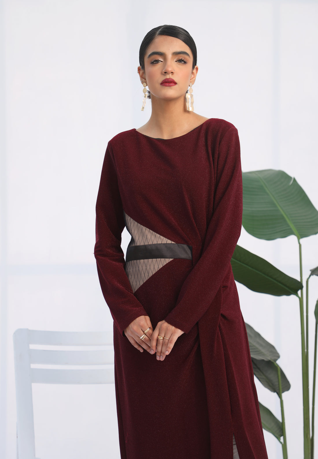 Gladious Maxi Dress Red