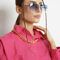 Sleek Siren Sunglasses Blue