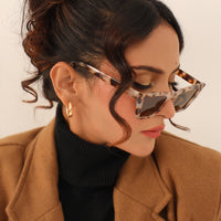 Feline Gaze Sunglasses Tortoise