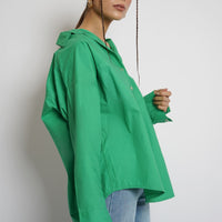 Rihana Button Down Shirt Green