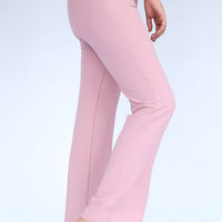 Zoe Straight Pants Pink
