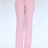 Zoe Straight Pants Pink
