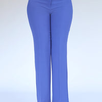Zoe Straight Pants Blue