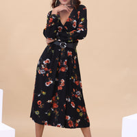 Florid Shirt Dress