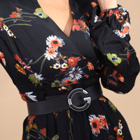 Florid Shirt Dress