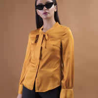 Lileth Bow Blouse yellow