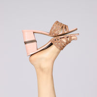 Omaha Heels Pink-Gold