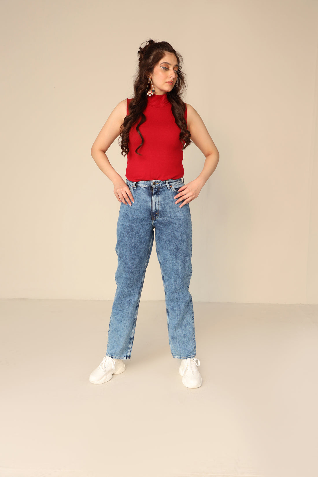 Rice Blue regular fit
