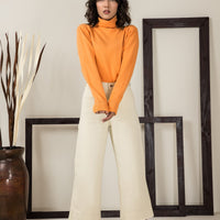 Amani Turtleneck tangerine