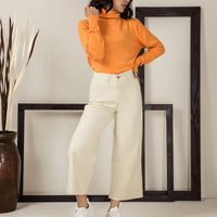 Amani Turtleneck tangerine