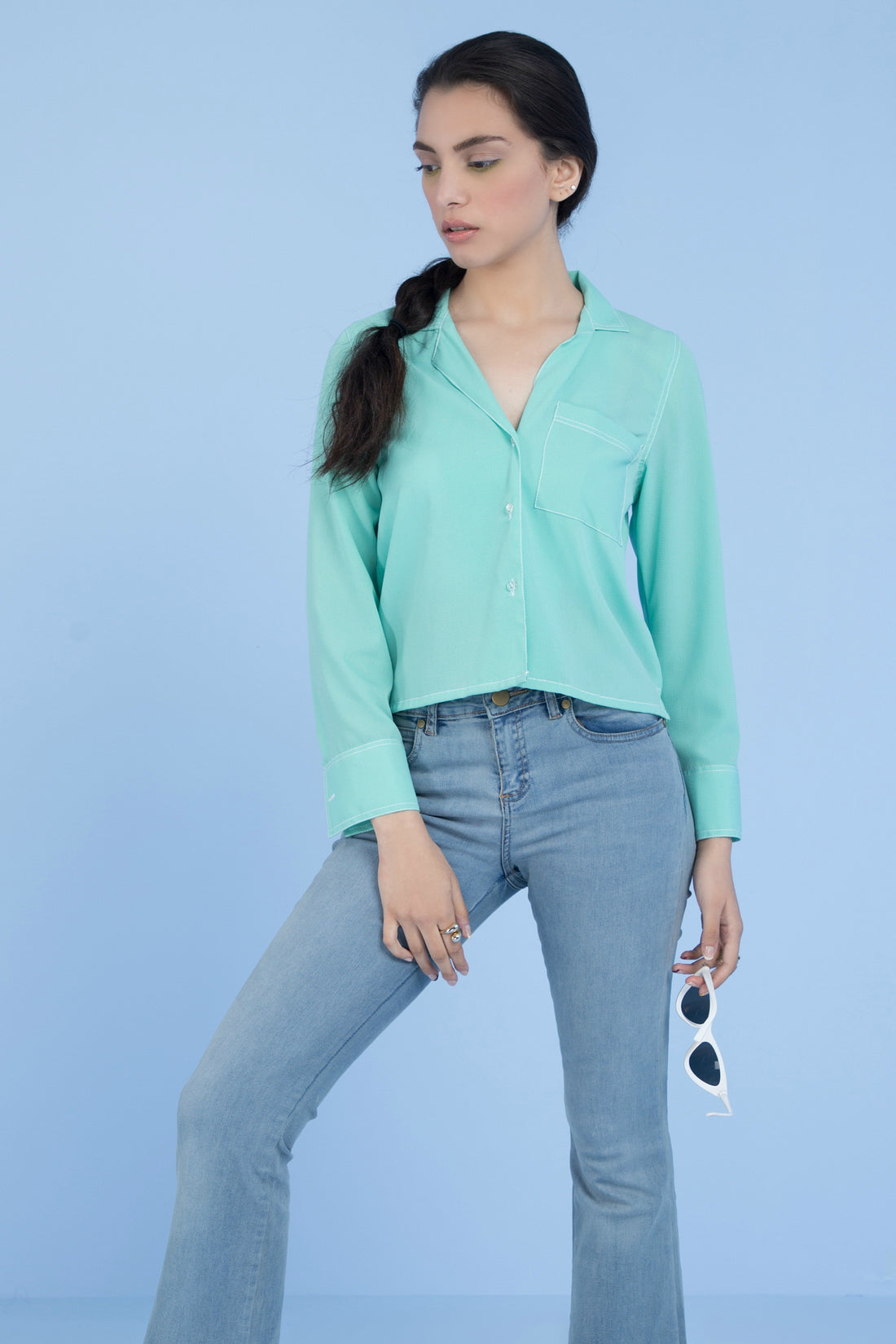 Call Me Caitlyn Mint Blue