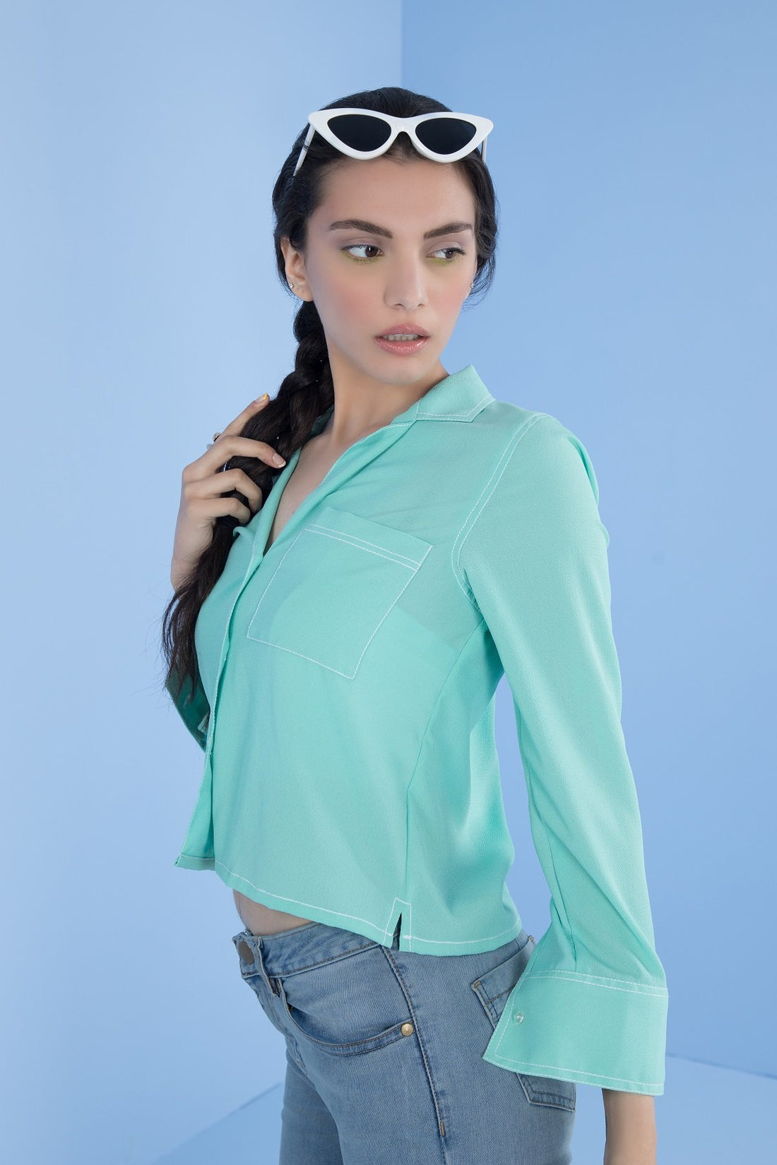 Call Me Caitlyn Mint Blue