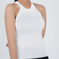 Cher loves Cher Knitted Blouse  White