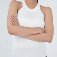 Cher loves Cher Knitted Blouse  White