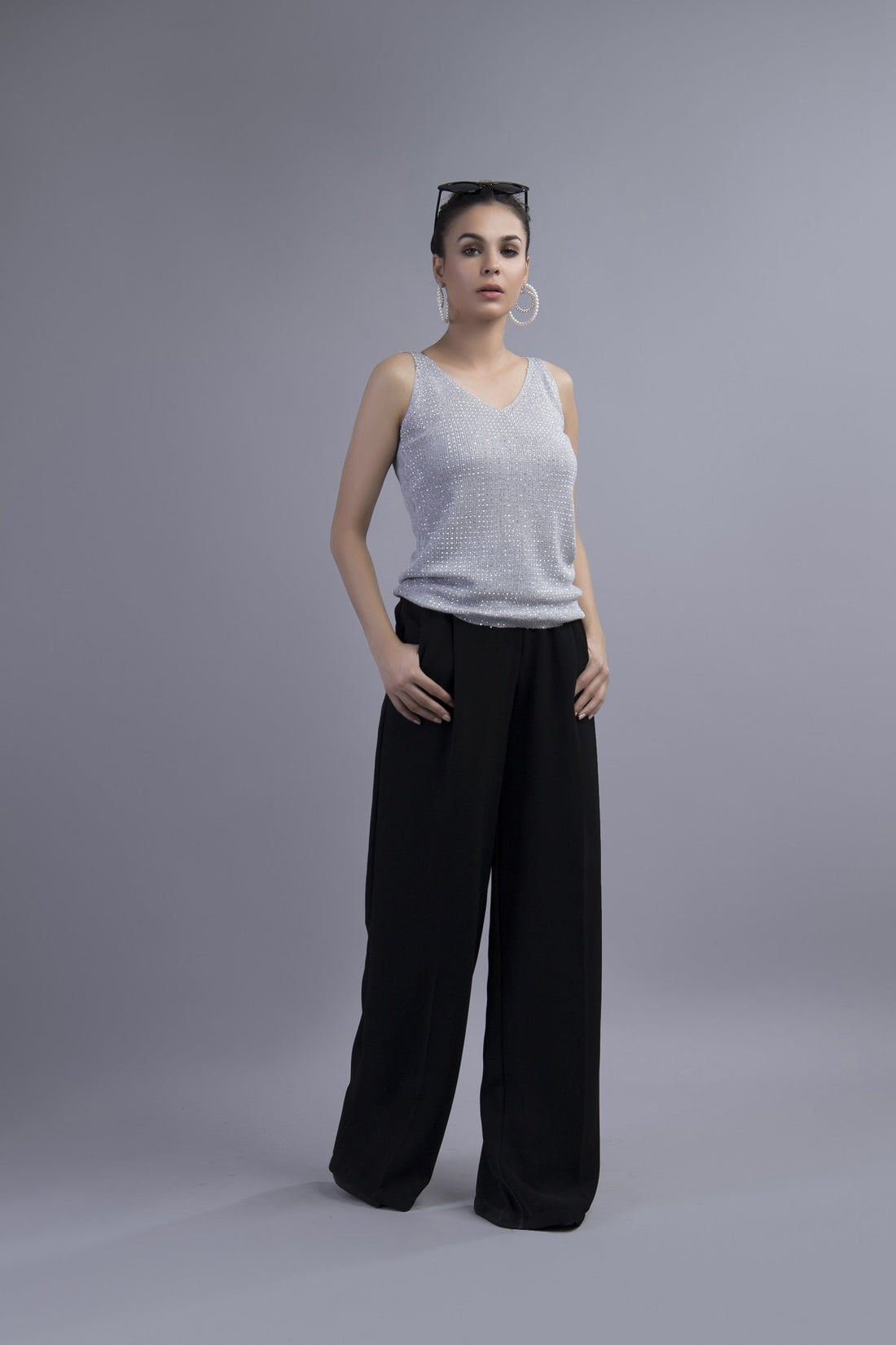 Skyler Top Silver